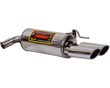 W216 CL500/CL600 Supersprint Right Muffler w/ Oval Tips