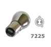 7225 Dual Fillament Chrome Bulb 12/5 pins