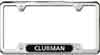 License Plate Frame "CLUBMAN" (Polished)