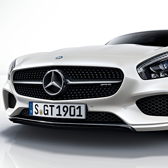 Mercedes-Benz AMG GT C190 Night Package Front Spoiler