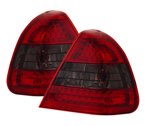 Mercedes Benz '94-'00 W202 C Class LED Red/Smoke Taillight Set