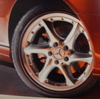 Mercedes CLK 17" 6-Spoke Aluminum Multi-Piece Wheel