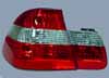 BMW 3 Series E46 4 Dr '99-'01 Taillight Update Kit 'Crystal Clear & Red Taillight Set , Including Tr