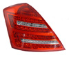 Mercedes W221 S Class S550 LED Style Taillights '07-'09 - Red / Clear