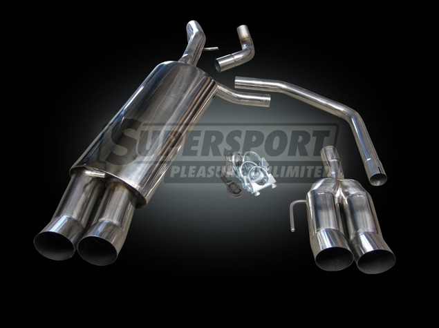 Audi A3 Type 8L '96-'03 Supersport Stainless Steel Sport Muffler