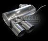 BMW E88 Staniless steel Supersport  Sport Muffler w/ Dual Tips  for 03/08 engine 08/07 125i, 130i, 1