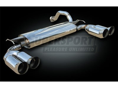 BMW E83 X3 Supersport Stainless Steel Dual Exhaust System