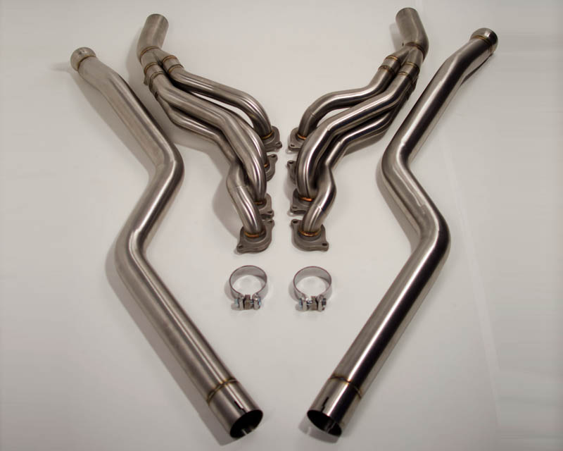 AP Mercedes Benz C63 AMG  Header and Section 1 Mid Pipes
