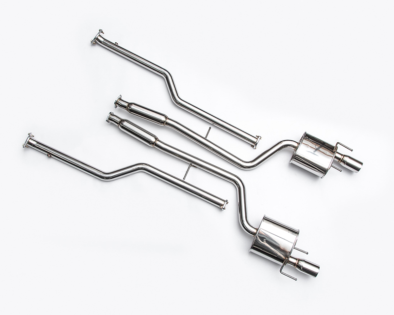 Agency Power Polished Stainless Steel Catback Exhaust Lexus IS250|350 2014+