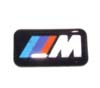 Original BMW M logo for Wheel, Rectangular Self Adhesive 10x18mm"