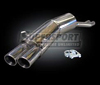 BMW E34 Supersport Stainless Steel Exhaust for 09/91 - 12/95 engine 525TD