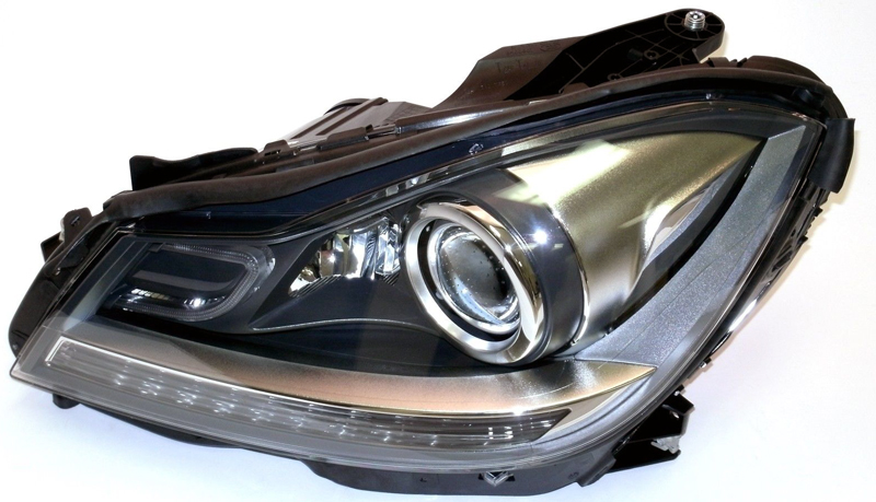 Mercedes W204 C Class Cpe. C250 C350  Bi - Xenon Headlight Assembly -Left