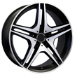 MB Euro AMG  Style MB8 CL63 - Black  Machine Face 19" 20" 22"