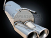 BMW E30 Supersport Stainless Steel Muffler w/ Dual Tips for 11/82- 05/93 316i, 318i