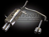BMW E30 Supersport Stainless Steel Muffler w/ Dual tips dfor 11/82- 05/93  320i, 325i