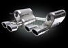 Mercedes Benz C-Class Supersport Stainless Steel Dual Exhaust w/ Dual Tips for C250CDi  08/07 S204