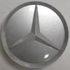 Stock Mercedes Titanium Silver Center Cap