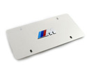 BMW Stainless Steel "M" Logo License Plate