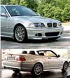 E46 ZHP Complete Motorsport Aerodynamics Package for '99-'05 Four Door Sedan and ti (without PDC)