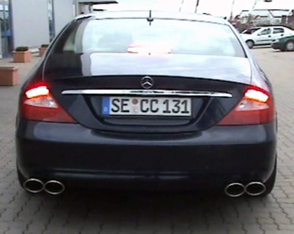 Supersport Mercedes Benz CLS Sport Exhaust